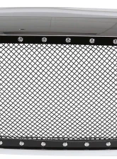 Spec-D Chrome ABS Rivet Style Grille w/ Stainless Steel Mesh Dodge Ram 2006-2008                                     - HG-RAM06SS - Image 3