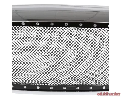 Spec-D Chrome ABS Rivet Style Grille w/ Stainless Steel Mesh Dodge Ram 2006-2008 - HG-RAM06SS