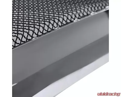 Spec-D Chrome ABS Rivet Style Grille w/ Stainless Steel Mesh Dodge Ram 2006-2008 - HG-RAM06SS