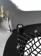 Spec-D Chrome ABS Rivet Style Grille w/ Stainless Steel Mesh Dodge Ram 2006-2008                                     - HG-RAM06SS - Image 8