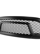 Spec-D Matte Black ABS Rebel Style Honeycomb Mesh Grille Dodge Ram 1500 2013-2018                                     - HG-RAM1315BB-GL - Image 10