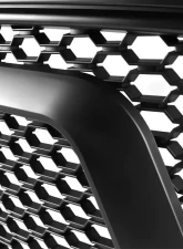 Spec-D Matte Black ABS Rebel Style Honeycomb Mesh Grille Dodge Ram 1500 2013-2018                                     - HG-RAM1315BB-GL - Image 2