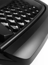 Spec-D Matte Black ABS Rebel Style Honeycomb Mesh Grille Dodge Ram 1500 2013-2018                                     - HG-RAM1315BB-GL - Image 5