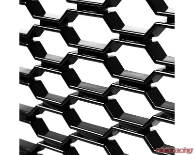 Spec-D Chrome ABS Rebel Style Honeycomb Mesh Grille Dodge Ram 1500 2013-2018 - HG-RAM1315CB-GL