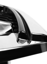 Spec-D Chrome ABS Rebel Style Honeycomb Mesh Grille Dodge Ram 1500 2013-2018                                     - HG-RAM1315CB-GL - Image 4