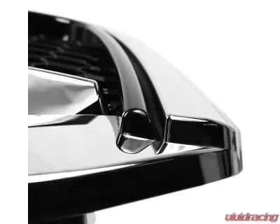 Spec-D Chrome ABS Rebel Style Honeycomb Mesh Grille Dodge Ram 1500 2013-2018 - HG-RAM1315CB-GL