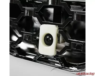 Spec-D Chrome ABS Rebel Style Honeycomb Mesh Grille Dodge Ram 1500 2013-2018 - HG-RAM1315CB-GL