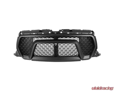 Spec-D Matte Black ABS Rebel Style Honeycomb Mesh Grille Dodge Ram 1500 2019-2021 - HG-RAM1915BB-RB-GL