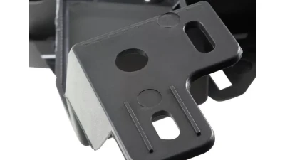 Spec-D Matte Black ABS Rebel Style Honeycomb Mesh Grille Dodge Ram 1500 2019-2021                                     - HG-RAM1915BB-RB-GL - Image 8