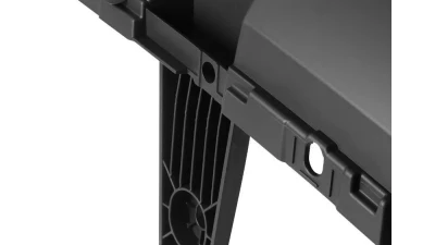 Spec-D Matte Black ABS Rebel Style Honeycomb Mesh Grille Dodge Ram 1500 2019-2021                                     - HG-RAM1915BB-RB-GL - Image 9