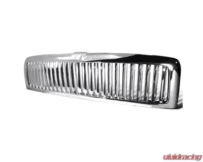 Spec-D Chrome ABS Vertical Grille Dodge Ram 1994-2002 - HG-RAM94CVT