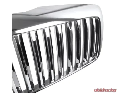 Spec-D Chrome ABS Vertical Grille Dodge Ram 1994-2002 - HG-RAM94CVT