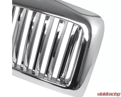 Spec-D Chrome ABS Vertical Grille Dodge Ram 1994-2002 - HG-RAM94CVT