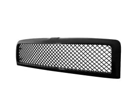 Spec-D Glossy Black ABS Honeycomb Mesh Grille Dodge Ram 1994-2002