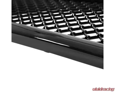 Spec-D Glossy Black ABS Honeycomb Mesh Grille Dodge Ram 1994-2002 - HG-RAM94JM-JL