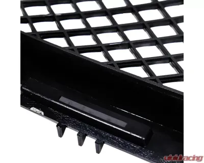 Spec-D Glossy Black ABS Honeycomb Mesh Grille GMC Sierra 2007-2013 - HG-SIE07JM-JL