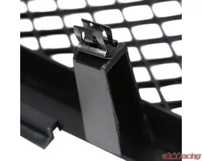 Spec-D Glossy Black ABS Honeycomb Mesh Grille GMC Sierra 2007-2013 - HG-SIE07JM-JL