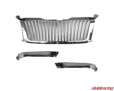 Spec-D Chrome ABS Conversion Vertical Grille Chevrolet Silverado | Avalanche 2003-2006 - HG-SIV03CVT-RS