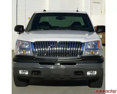 Spec-D Chrome ABS Conversion Vertical Grille Chevrolet Silverado | Avalanche 2003-2006 - HG-SIV03CVT-RS