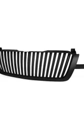 Spec-D Matte Black ABS Conversion Vertical Grille Chevrolet Silverado | Avalanche 2003-2006                                     - HG-SIV03JMVT-RS - Image 10