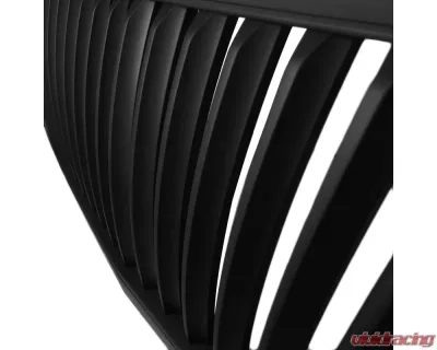 Spec-D Matte Black ABS Conversion Vertical Grille Chevrolet Silverado | Avalanche 2003-2006 - HG-SIV03JMVT-RS