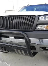 Spec-D Matte Black ABS Conversion Vertical Grille Chevrolet Silverado | Avalanche 2003-2006                                     - HG-SIV03JMVT-RS - Image 10