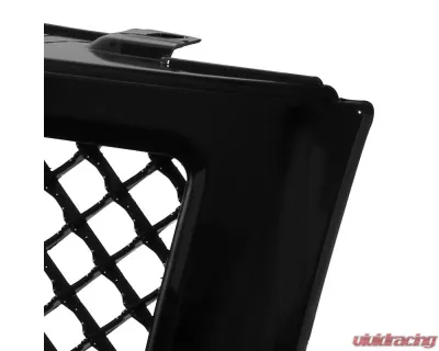 Spec-D Glossy Black ABS Honeycomb Mesh Grille Chevrolet Silverado 1500 2007-2013 - HG-SIV07JM-JL