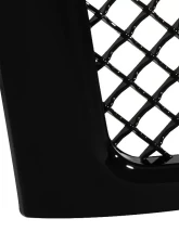 Spec-D Glossy Black ABS Honeycomb Mesh Grille Chevrolet Silverado 1500 2007-2013                                     - HG-SIV07JM-JL - Image 3