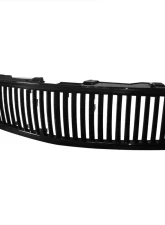 Spec-D Glossy Black ABS Vertical Grille Chevrolet Silverado 1500 2007-2013                                     - HG-SIV07JMVT - Image 10