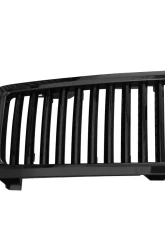 Spec-D Glossy Black ABS Vertical Grille Chevrolet Silverado 1500 2007-2013                                     - HG-SIV07JMVT - Image 3