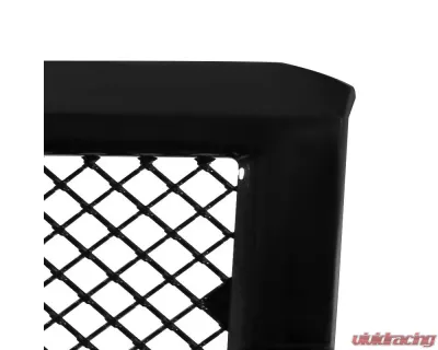 Spec-D Glossy Black ABS Honeycomb Mesh Grille Chevrolet Silverado 1500 2014-2015 - HG-SIV14JM-JL