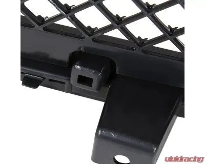 Spec-D Glossy Black ABS Honeycomb Mesh Grille Chevrolet Silverado 1500 2014-2015 - HG-SIV14JM-JL