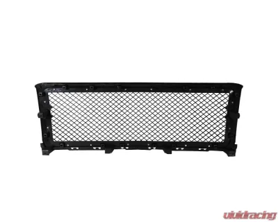 Spec-D Glossy Black ABS Honeycomb Mesh Grille Chevrolet Silverado 1500 2014-2015 - HG-SIV14JM-JL