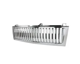 Spec-D Chrome ABS Vertical Grille Chevrolet Silverado 1999-2002
