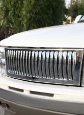 Spec-D Chrome ABS Vertical Grille Chevrolet Silverado 1999-2002                                     - HG-SIV99CVT-RS - Image 4