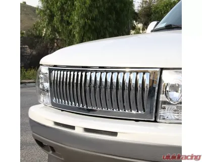 Spec-D Chrome ABS Vertical Grille Chevrolet Silverado 1999-2002 - HG-SIV99CVT-RS