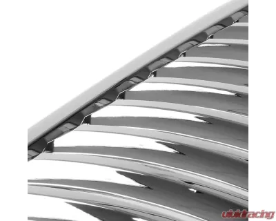 Spec-D Chrome ABS Vertical Grille Chevrolet Silverado 1999-2002 - HG-SIV99CVT-RS