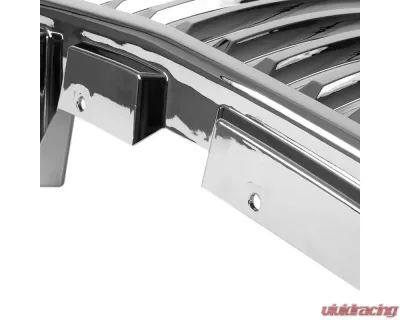 Spec-D Chrome ABS Vertical Grille Chevrolet Silverado 1999-2002 - HG-SIV99CVT-RS