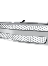Spec-D Chrome ABS V2 Honeycomb Mesh Grille Chevrolet Silverado 1999-2002                                     - HG-SIV99CVT-V2-RS - Image 10