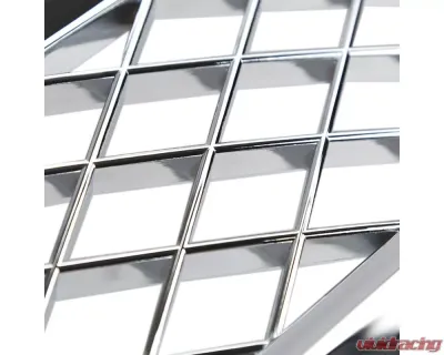 Spec-D Chrome ABS V2 Honeycomb Mesh Grille Chevrolet Silverado 1999-2002 - HG-SIV99CVT-V2-RS