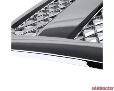 Spec-D Chrome ABS V2 Honeycomb Mesh Grille Chevrolet Silverado 1999-2002 - HG-SIV99CVT-V2-RS