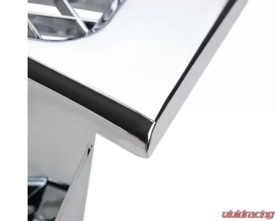 Spec-D Chrome ABS V2 Honeycomb Mesh Grille Chevrolet Silverado 1999-2002 - HG-SIV99CVT-V2-RS