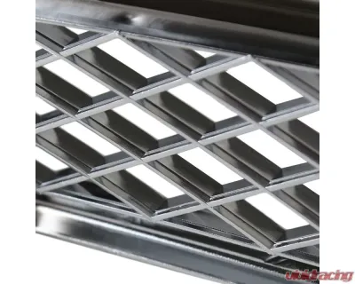 Spec-D Chrome ABS V2 Honeycomb Mesh Grille Chevrolet Silverado 1999-2002 - HG-SIV99CVT-V2-RS