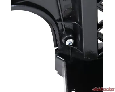 Spec-D Glossy Black ABS Honeycomb Mesh Grille Chevrolet 1999-2006 - HG-SIV99JM-JL