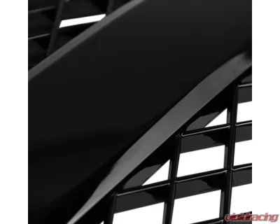 Spec-D Black ABS V2 Mesh Grille Chevrolet Silverado 1999-2002 - HG-SIV99JM-V2-RS