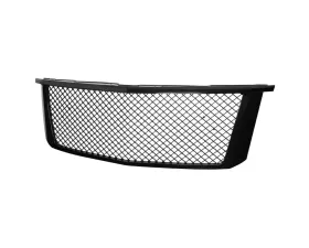 Spec-D Glossy Black ABS Mesh Grille Chevrolet Tahoe | Suburban 2015-2018