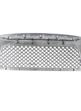 Spec-D Chrome ABS Mesh Grille Toyota Tundra 2007-2009                                     - HG-TUN07C-JL - Image 6