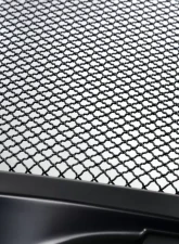 Spec-D Matte Black ABS Mesh Grille Jeep Wrangler 2007-2018                                     - HG-WRG07BB-G3-KL - Image 2