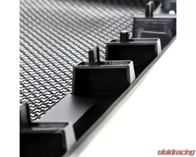 Spec-D Matte Black ABS Mesh Grille Jeep Wrangler 2007-2018 - HG-WRG07BB-G3-KL