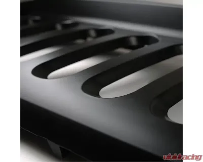 Spec-D Matte Black Rivet Style Mesh Grille Jeep Wrangler 2007-2018 - HG-WRG07BB-G4-KL